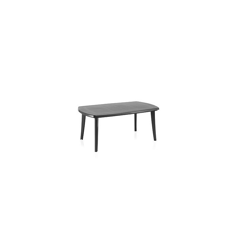 Compra MESA RESINA EXTENSIBLE ATLANTIC ANTRACITA 170+55X100X73 CM SHAF 55045 al mejor precio