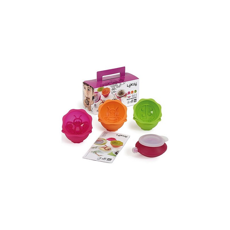 Compra Mini cake kit silicona jardin LEKUE 0240707SURM017 al mejor precio