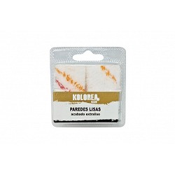 Compra MINI RODILLO RECAMBIO PAREDES EXTRA LISAS PRO 2 UD 6 CM X Ø16 MM KOLOREA KPAC-016 al mejor precio