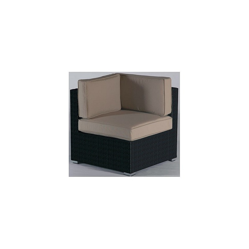 Compra Modular sillon rinconera ratan 5744-marron 9635509 al mejor precio