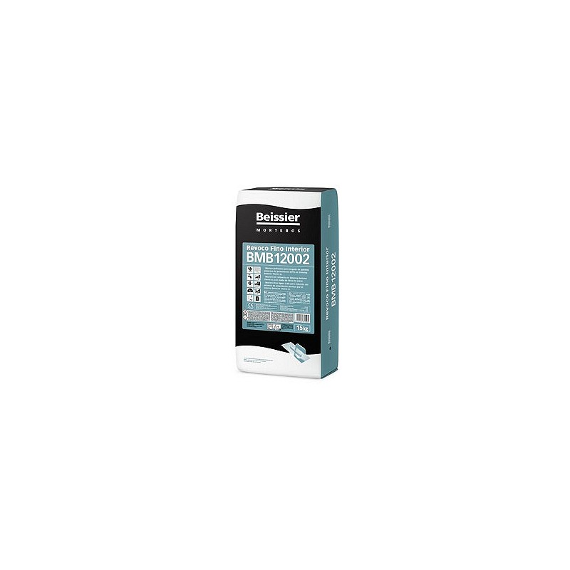 Compra Mortero de revoco fino interior therm in bmb 12002 15 kg BEISSIER 70659-001 al mejor precio