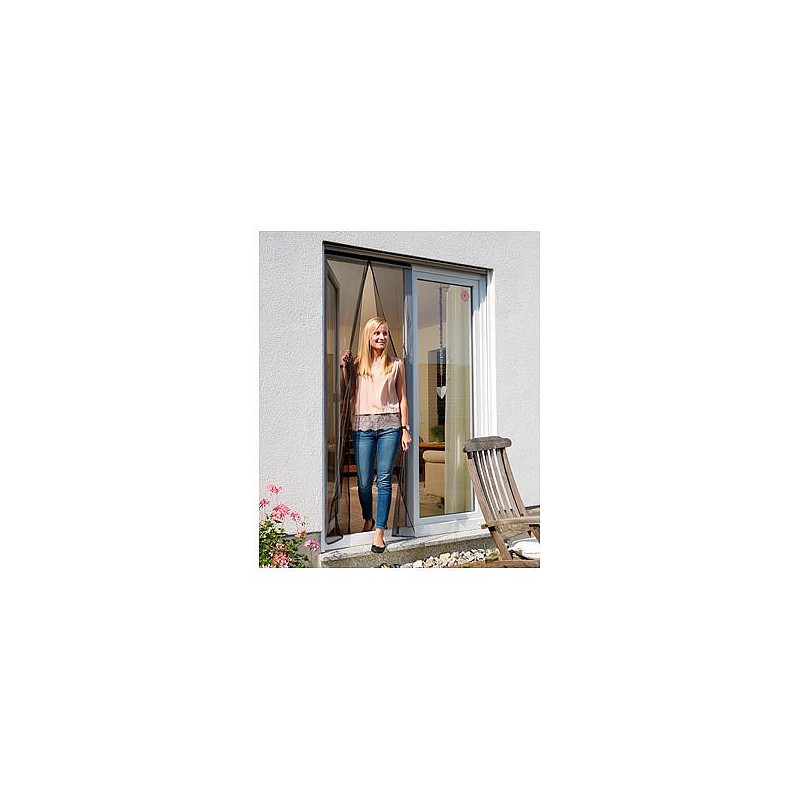 Compra Mosquitera para puerta cortina magnetica antracita 90x210 cm SCHELLENBERG 50642 al mejor precio