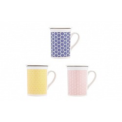 Mug infusion porcelana con...