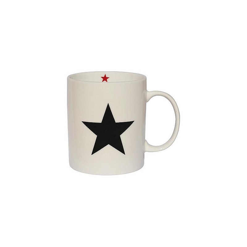 Compra Mug porcelana estrella negra 36115004 al mejor precio