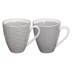 Mug porcelana nippon grey...