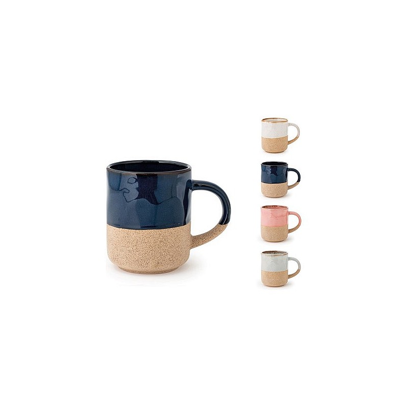 Compra Mug stoneware coastal vibes 41 cl surtido 7077168 al mejor precio