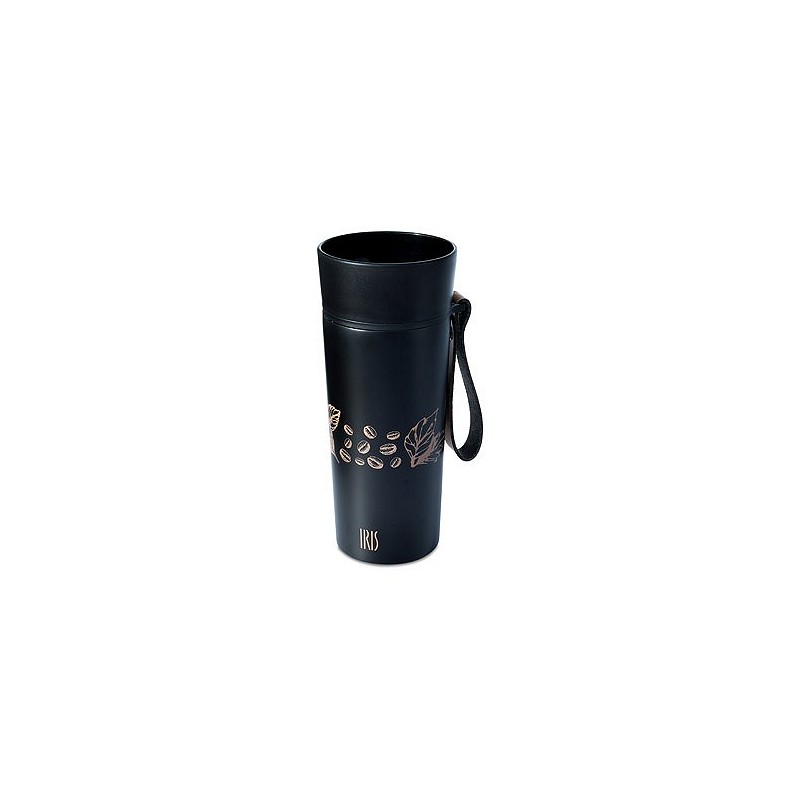 Compra MUG TERMICO NEGRO 360 ML IRIS 8361-IN al mejor precio