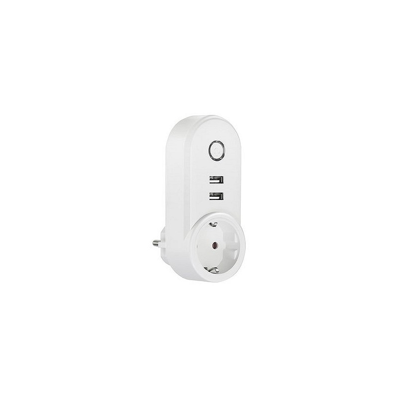 Compra MUVIT IO ENCHUFE INTELIGENTE WIFI CON 2 USB ENCHUFE SMART WI-FI. APP MUVIT IO HOME (COMPATIBLE MUVIT IO MIOSMP003 al mejor precio