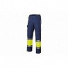 Compra PANTALON ALTA VISIBILIDAD MARINO / AMARILLO FLUOR TALLA M VELILLA 157 60 M al mejor precio