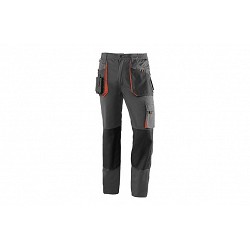 Compra Pantalon multibolsillos 265 gr top range gris / naranja talla l JUBA 961/L al mejor precio