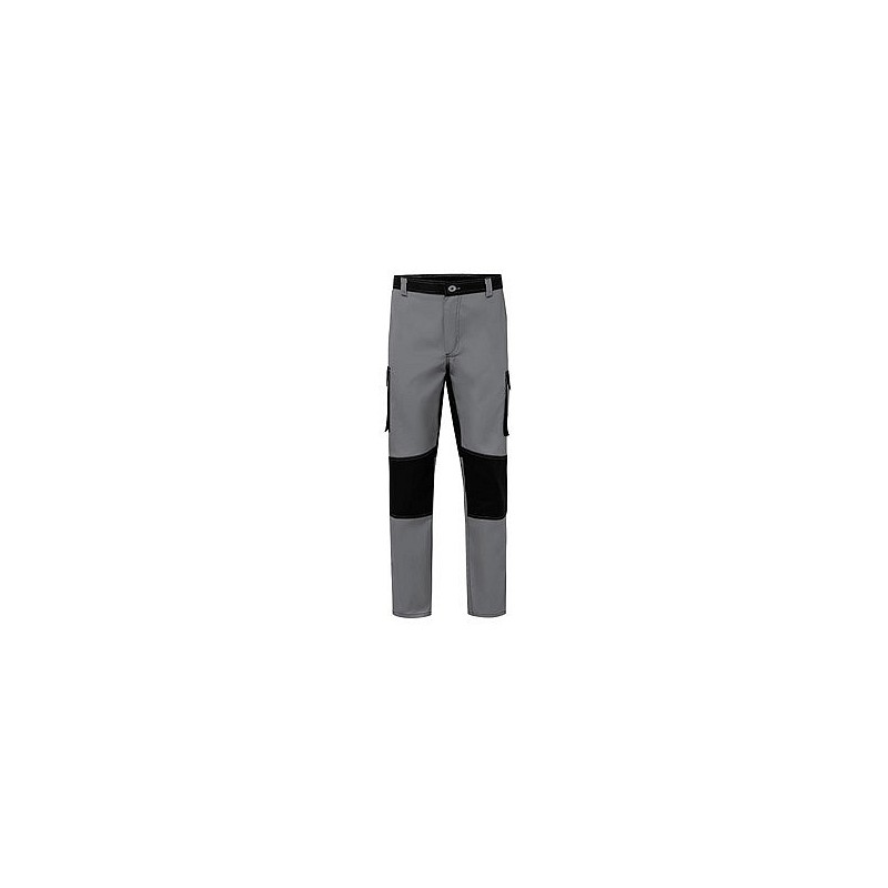 Compra PANTALON POLIESTER / ALGODON 240 GR REFORZADO GRIS / NEGRO TALLA 40 VELILLA 103020B 8/0 40 al mejor precio