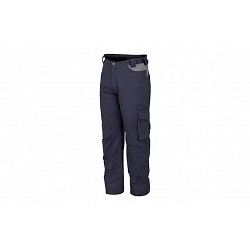 Pantalon stretch monocolor...