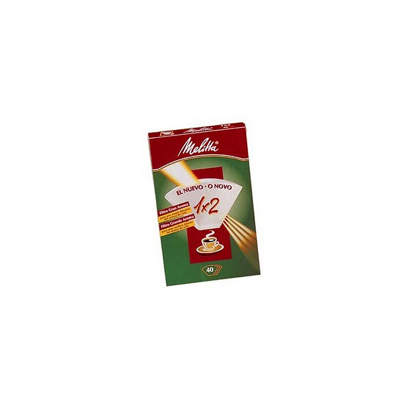 Compra Papel filtro cafetera melitta 1 x 2/40 0.1000.01 al mejor precio