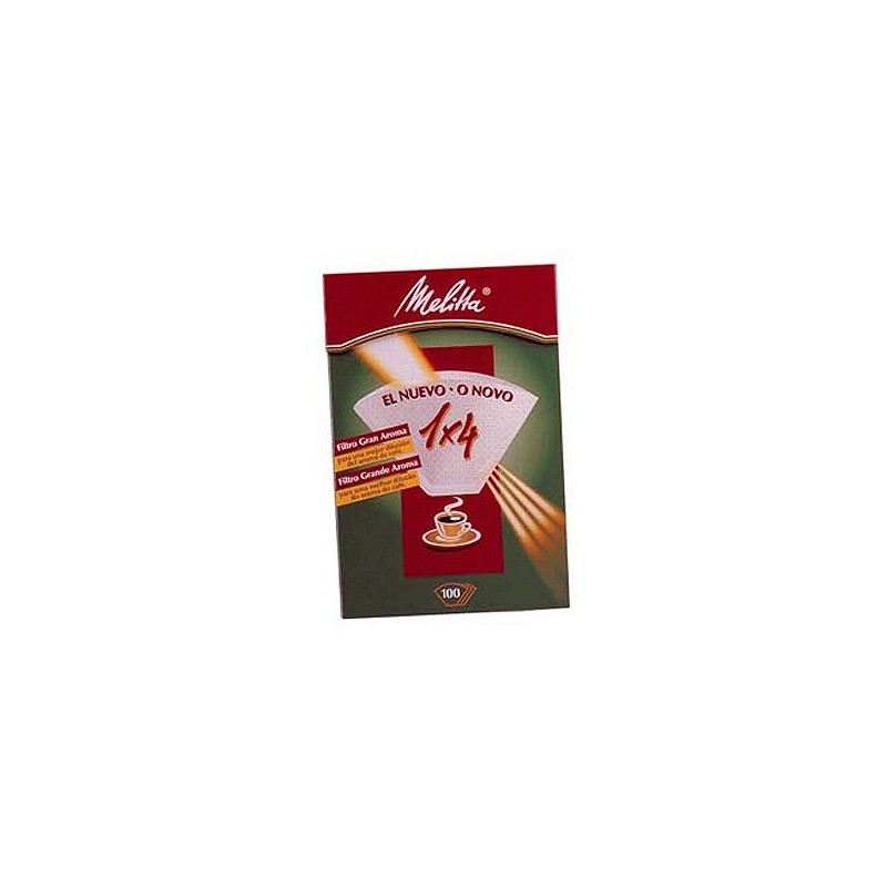 Compra Papel filtro cafetera melitta 1 x 4/40 0.1000.02 al mejor precio