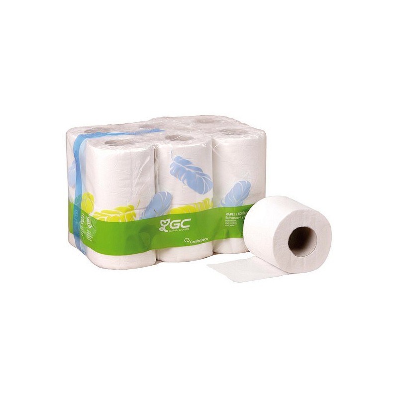 Compra Papel higienico domestico 18 m (12 rollos) 2 capas GC H263321 al mejor precio