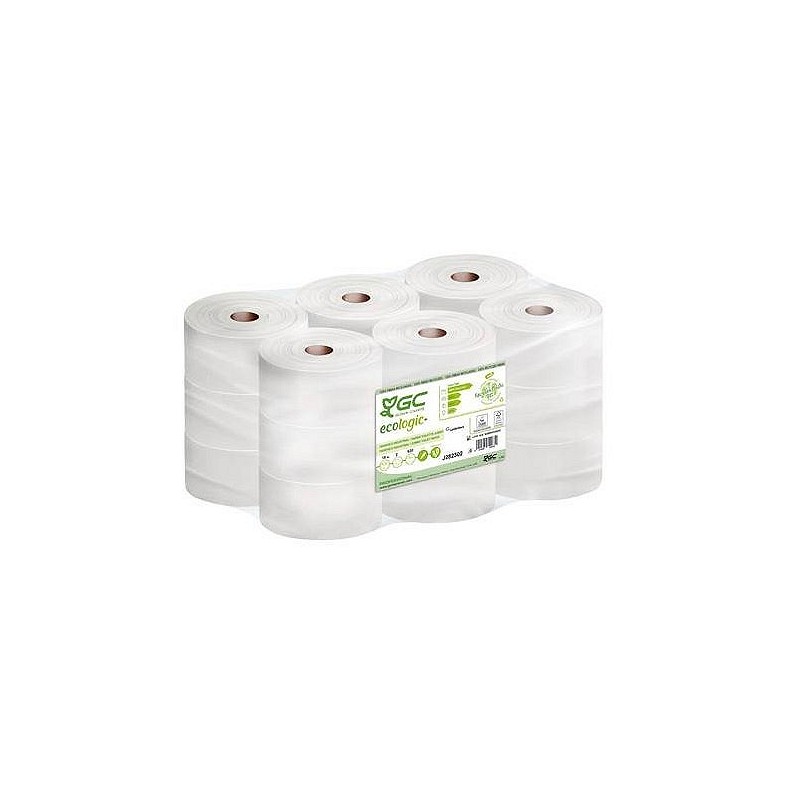 Compra Papel higienico industrial 124 m (18 rollos) 2 capas reciclado GC ECO J282302 al mejor precio