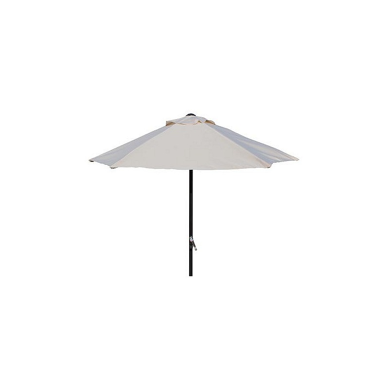 Compra Parasol aluminio arena 200 cm tubo 32 mm con manivela QFPLUS LYC-001 2 M SAND al mejor precio