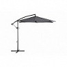 Compra Parasol aluminio excentrico antracita 3 m QFPLUS 165057 al mejor precio