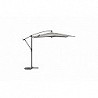 Compra Parasol aluminio excentrico taupe diámetro 3 m QFPLUS 171256B al mejor precio