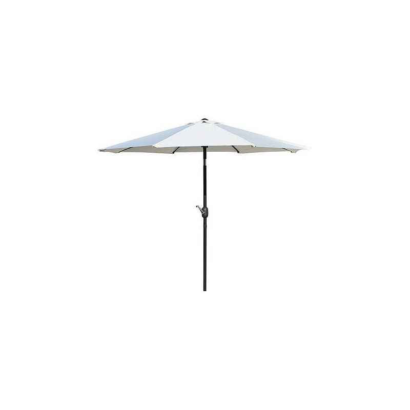 Compra Parasol aluminio inclinable arena 2.5 m tubo 38 mm con manivela QFPLUS LYC-001 2.50 M SAND al mejor precio