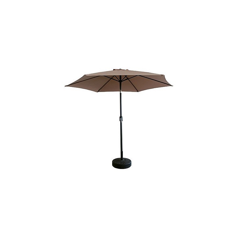 Compra Parasol Aluminio Inclinable Beige 3 M Tubo 48 Mm Con Manivela Non Beige al mejor precio