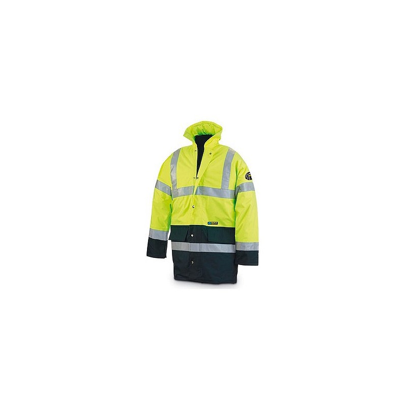 Compra Parka alta visibilidad marino / amarillo talla m MARCA 288-PFYMIX-M al mejor precio