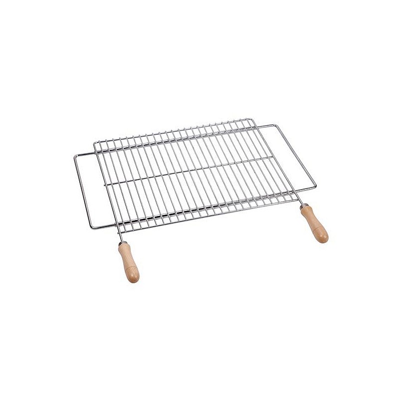 Compra Parrilla barbacoa extensible zinc 50/60x40 cm SAUVIC 2722 al mejor precio