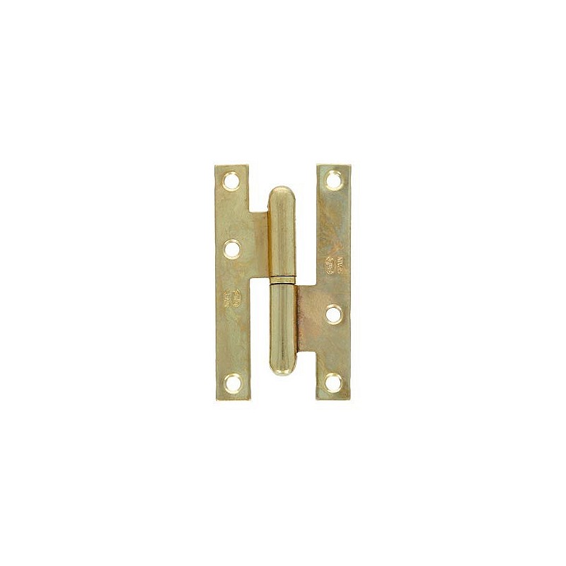 Compra Pernio rectangular sin remate mod.403 95 x 52 x 2 mm latonado derecha AMIG 2566 al mejor precio