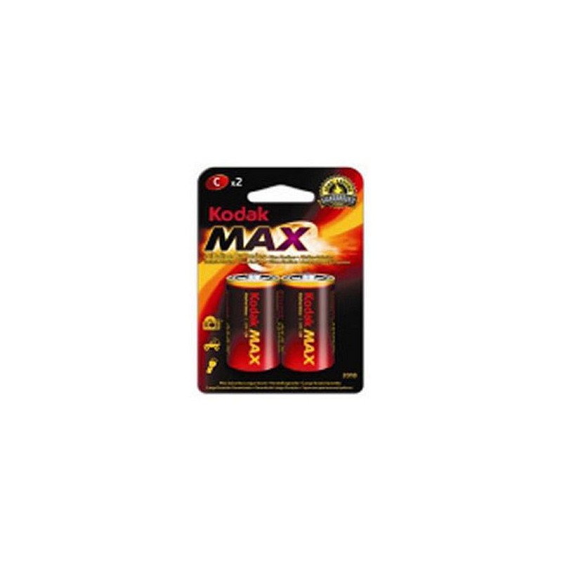 Compra Pila alcalina max lr14 bl2-c KODAK 30952836 al mejor precio