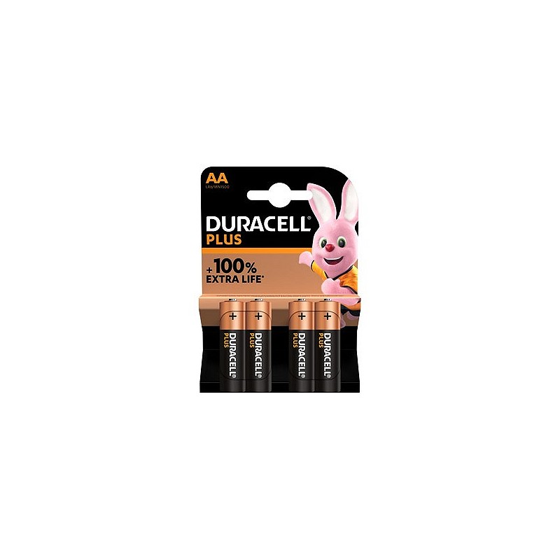 Compra Pila alcalina plus power lr06-aa bl.4 DURACELL 5011773 al mejor precio