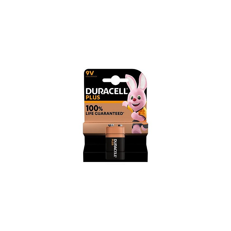 Compra Pila alcalina plus power 6lr61-9v bl.1 DURACELL 5009823 al mejor precio