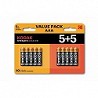 Compra Pila alcalina xtralife lr03 aaa blister 5+5 KODAK 30423466 al mejor precio