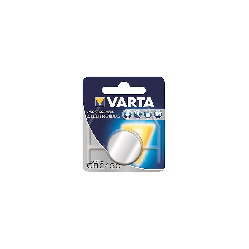 Compra Pila litio boton cr 2430 3v VARTA 6430112401 al mejor precio