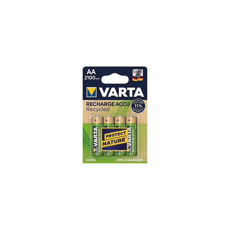 Compra Pila recargable recycled aa 2100 mah 4 unidades VARTA 56816101404 al mejor precio