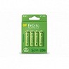 Compra Pila recargable recyko 4 uds lr9 aa 2100 mah GENERAL DE PILAS 210AAHCBE-CB4 GP al mejor precio