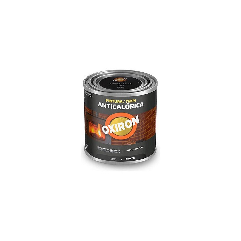 Compra Pintura anticalorica oxiron 250 ml negro TITAN 5797325 al mejor precio