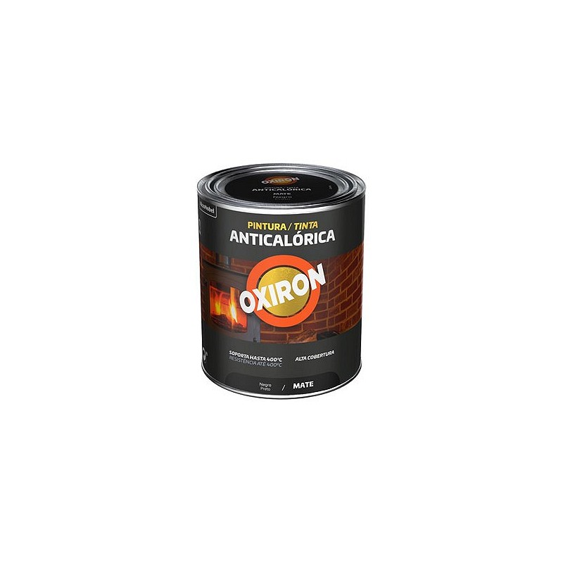 Compra Pintura anticalorica oxiron 750 ml negro TITAN 5797326 al mejor precio