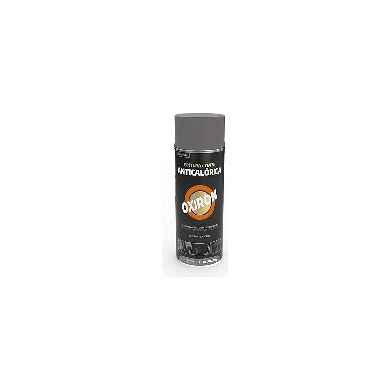 Compra Pintura anticalorica spray oxiron 400 ml aluminio TITAN 5797314 al mejor precio