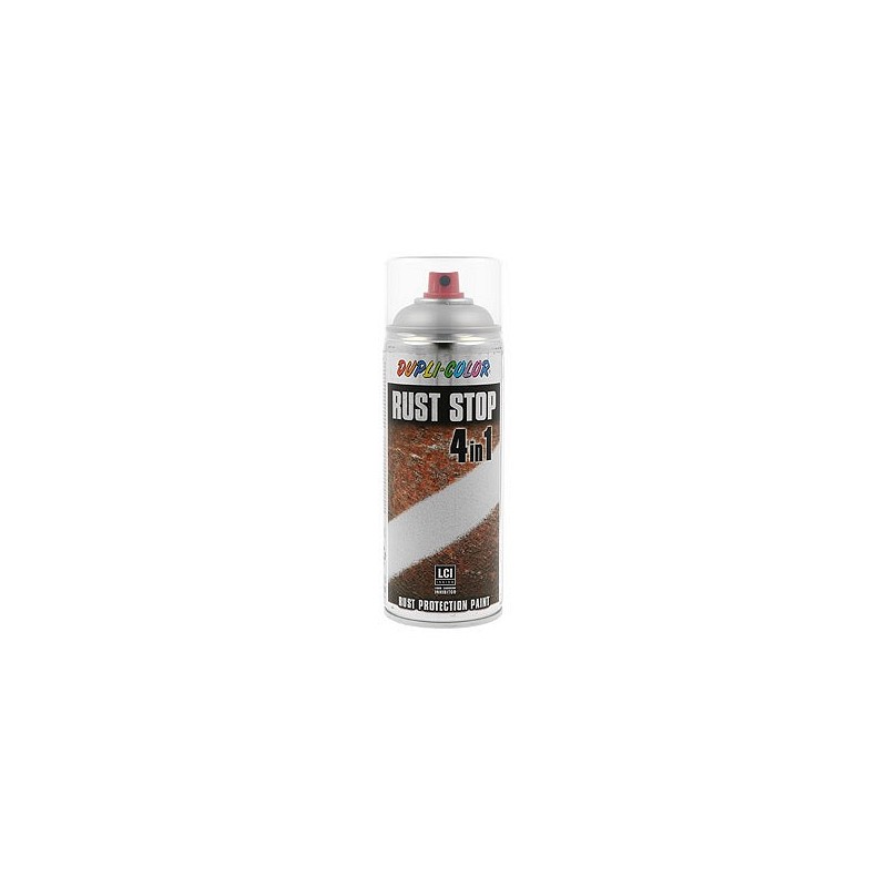 Compra PINTURA ANTIOXIDANTE SPRAY RUST STOP 400 ML RAL 9006 PLATA MOTIP 868344 al mejor precio