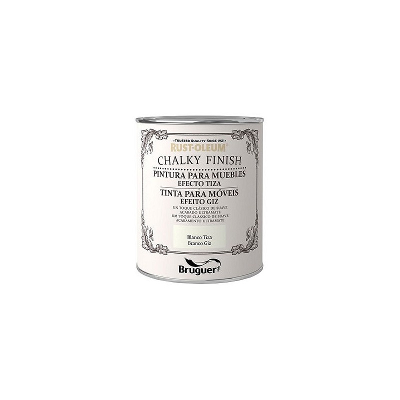 Compra Pintura efecto tiza chalky finish 750 ml blanco tiza RUST-OLEUM 5397506 al mejor precio