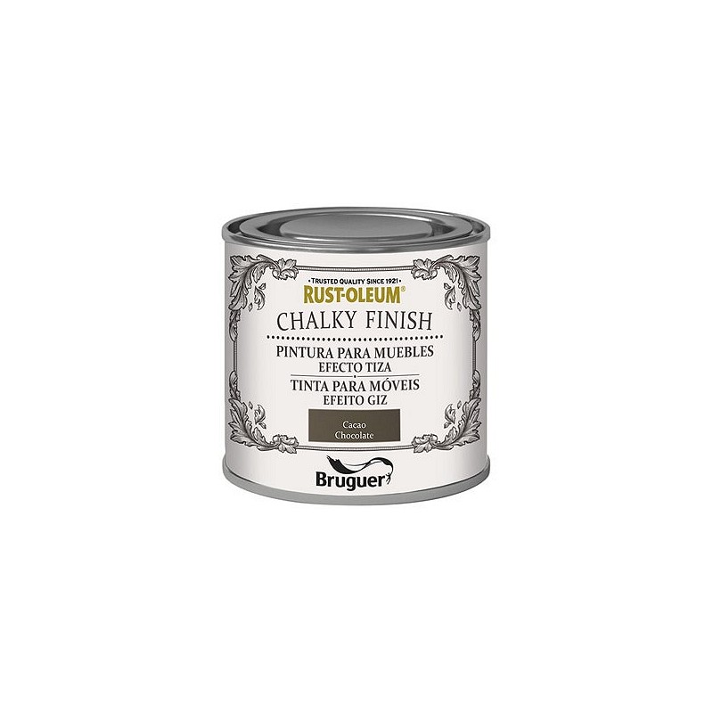 Compra Pintura efecto tiza chalky finish 125 ml cacao RUST-OLEUM 5397521 al mejor precio