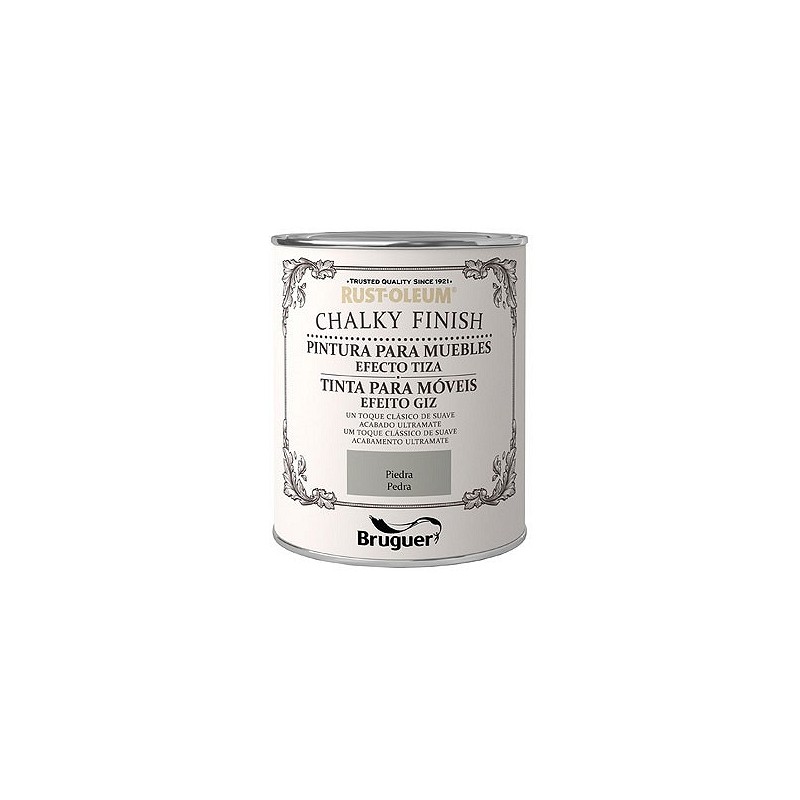 Compra Pintura efecto tiza chalky finish 750 ml piedra RUST-OLEUM 5397555 al mejor precio