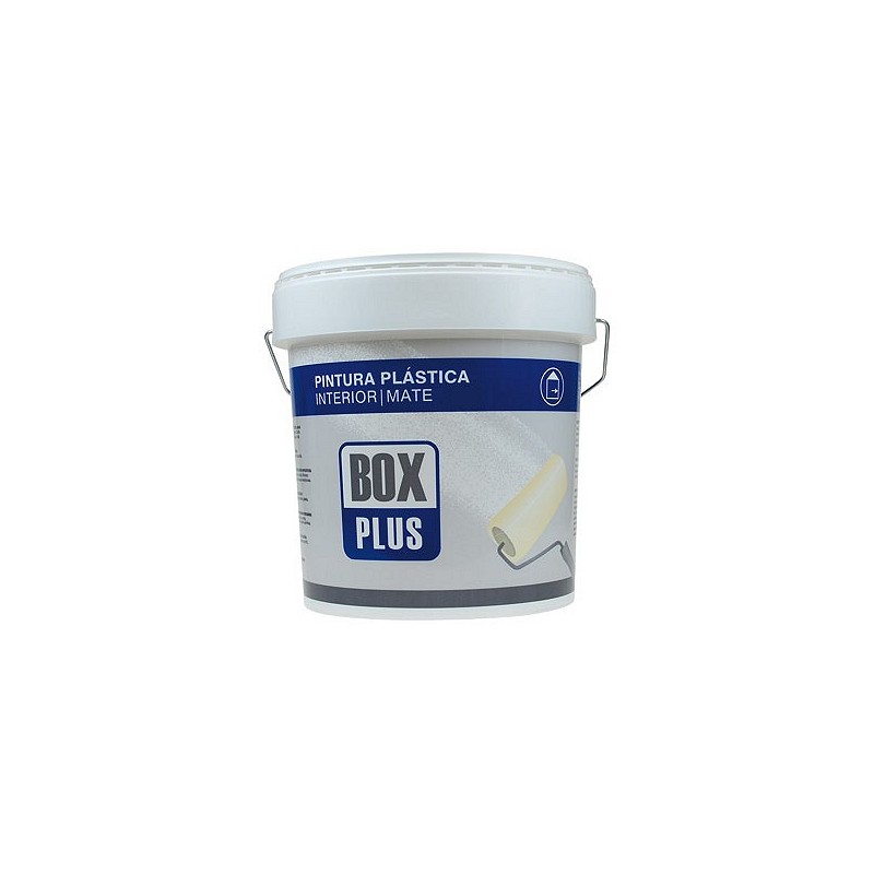 Compra Pintura plastica interior mate 5 kg blanco BOX PLUS 6006 al mejor precio