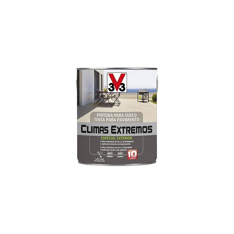 Compra Pintura renovacion suelos exterior climas extremos 2,5 l blanco V33 107204 al mejor precio