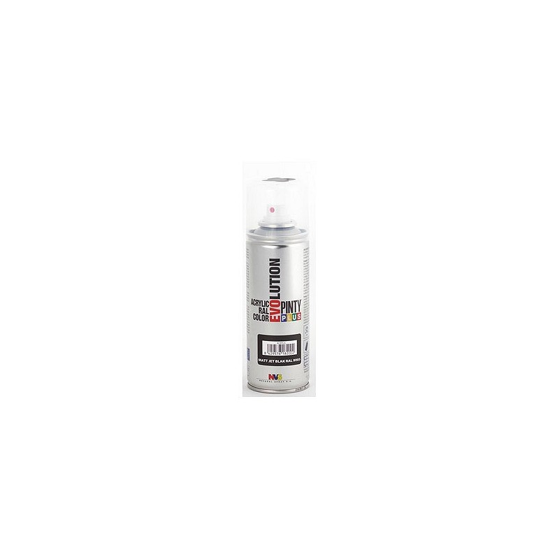 Compra Pintura spray acrilica evolution 270 cc ral9005 negro mate PINTYPLUS 249 al mejor precio