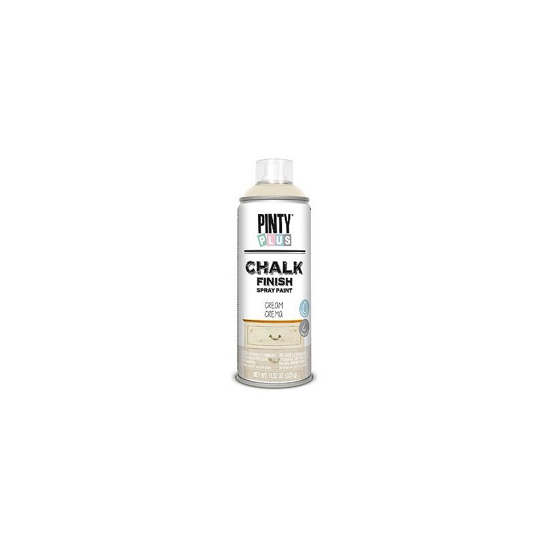 Compra Pintura spray chalk 520 cc crema PINTYPLUS 789 al mejor precio