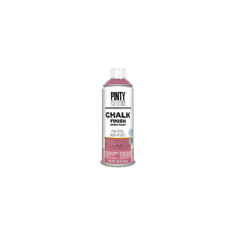 Compra Pintura spray chalk 520 cc rosa petalo PINTYPLUS 792 al mejor precio