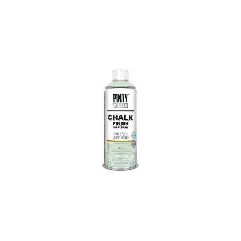 Compra Pintura spray chalk 520 cc verde menta PINTYPLUS 794 al mejor precio