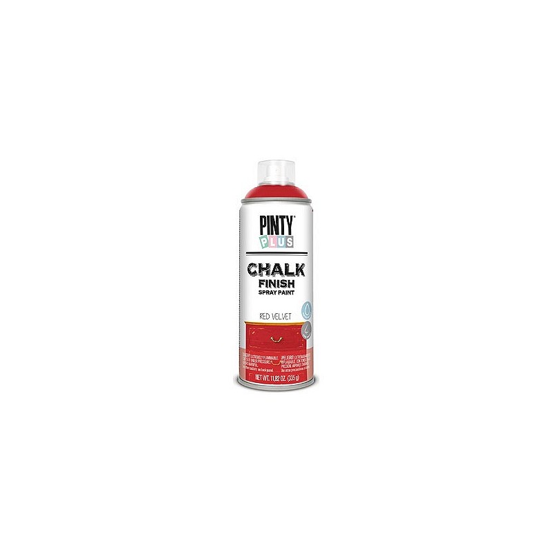 Compra Pintura spray chalk 520 cc red velvet PINTYPLUS CK804 al mejor precio