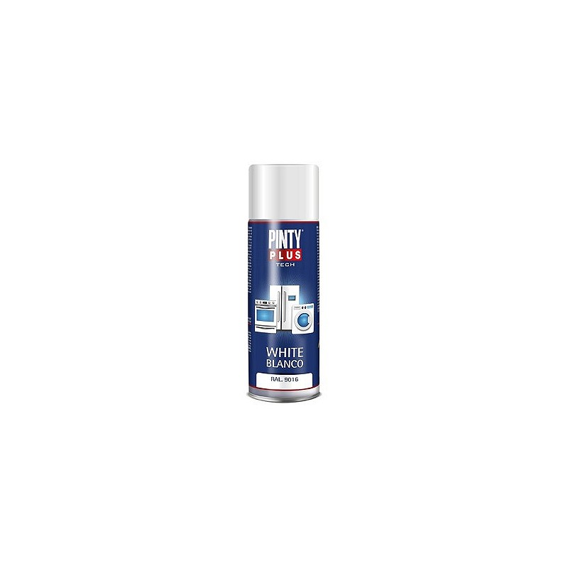 Compra Pintura spray tech electrodomestico 270 cc blanco PINTYPLUS 148 al mejor precio